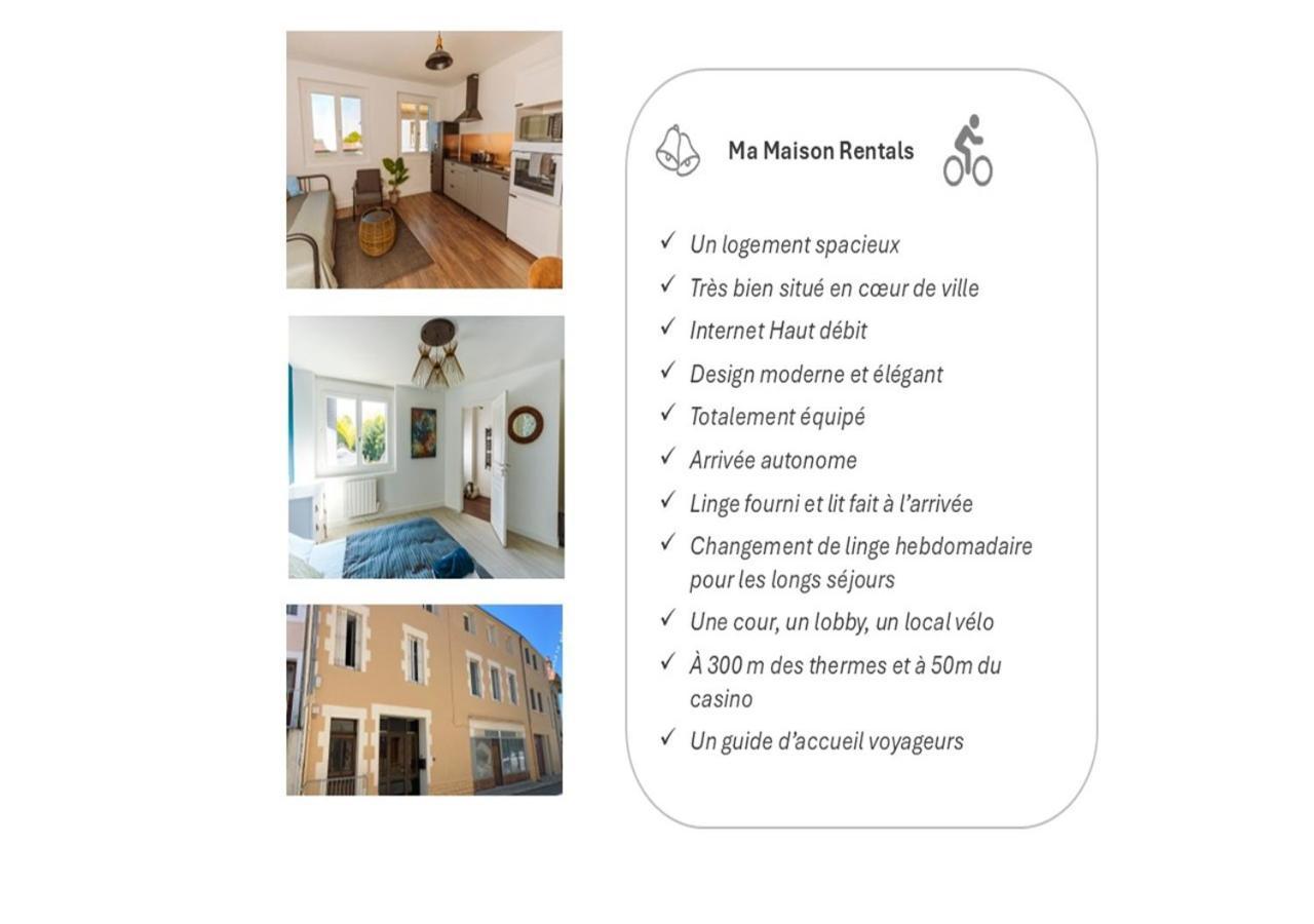 Bel Appartement 35 M 1Er Etage Évaux-les-Bains Buitenkant foto